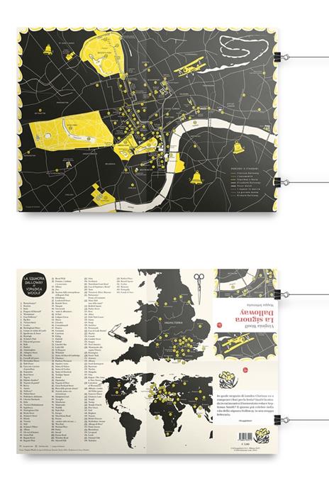 La signora Dalloway. Mappa letteraria - Virginia Woolf - 2