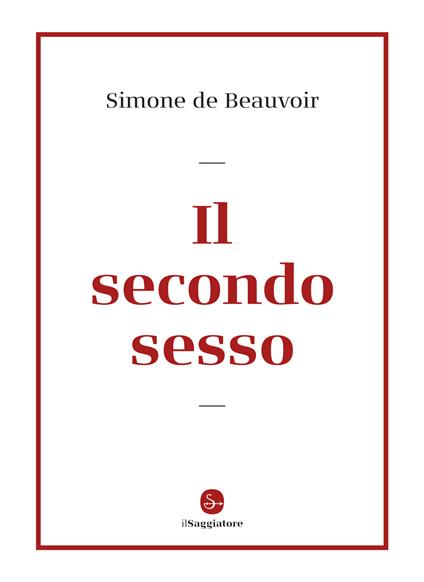 Il secondo sesso - Simone de Beauvoir - copertina