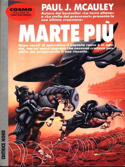 Marte più - Paul J. McAuley - copertina