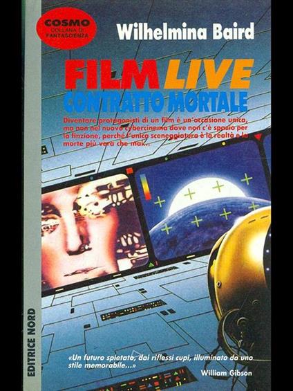 Filmlive: contratto mortale - Wilhelmina Baird - copertina