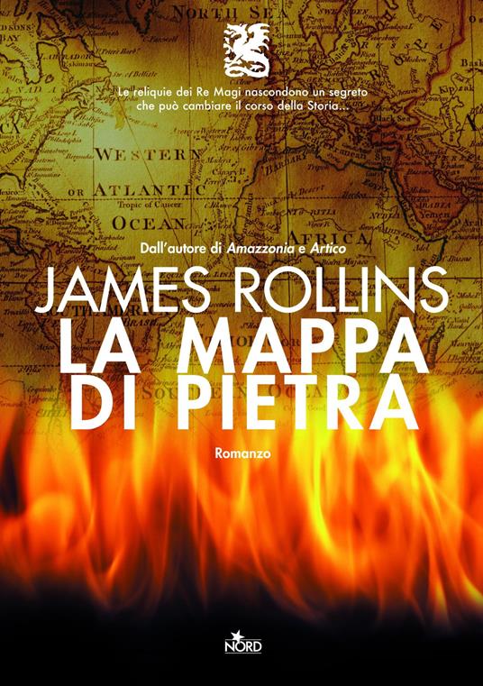 La mappa di pietra - James Rollins - copertina