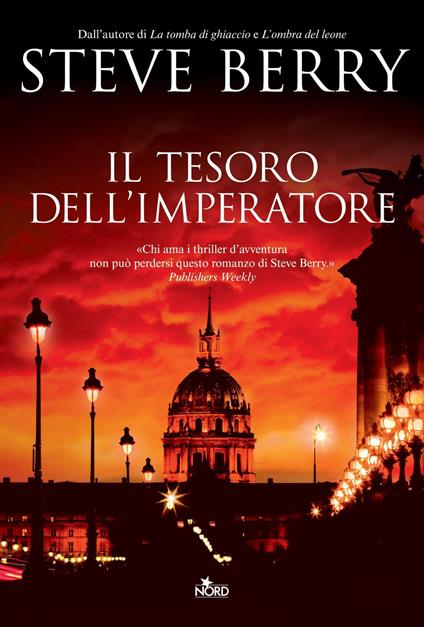 Il tesoro dell'imperatore - Steve Berry - copertina