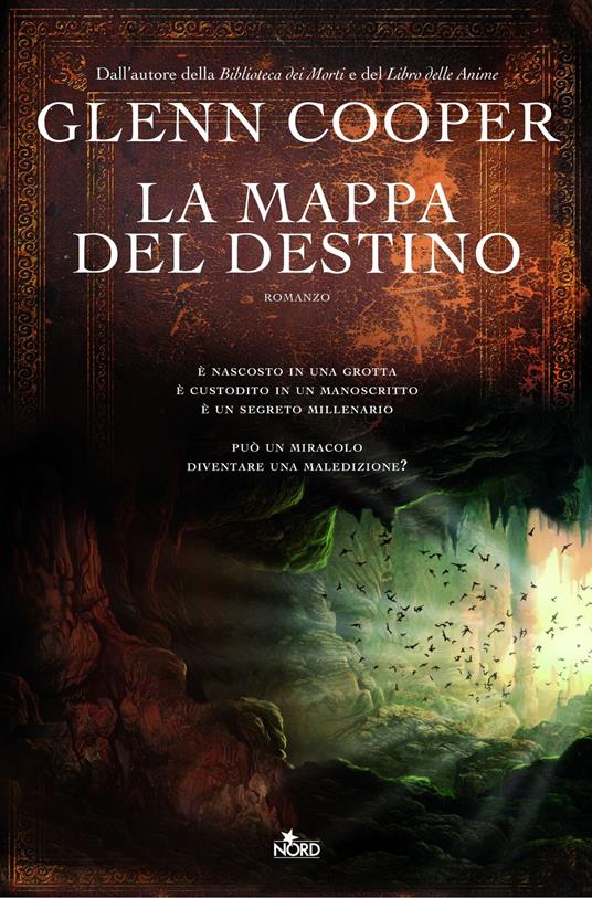 La mappa del destino - Glenn Cooper - copertina