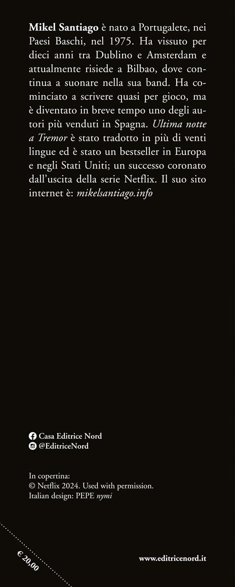 Ultima notte a Tremor - Mikel Santiago - 3