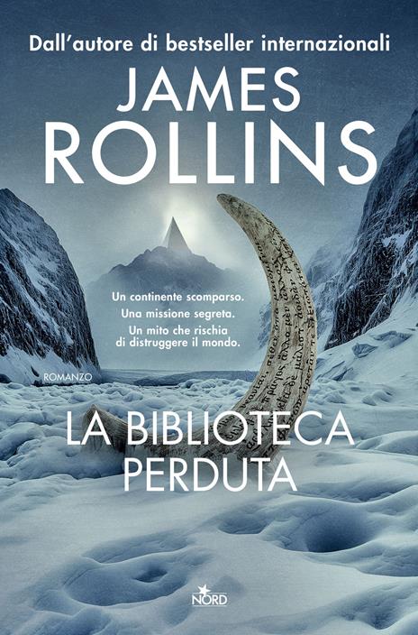 La biblioteca perduta - James Rollins - copertina