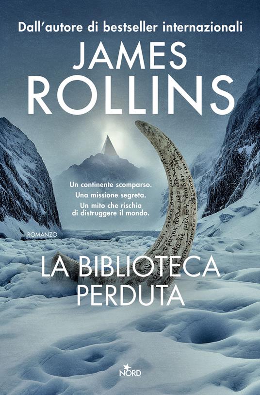 La biblioteca perduta - James Rollins - copertina