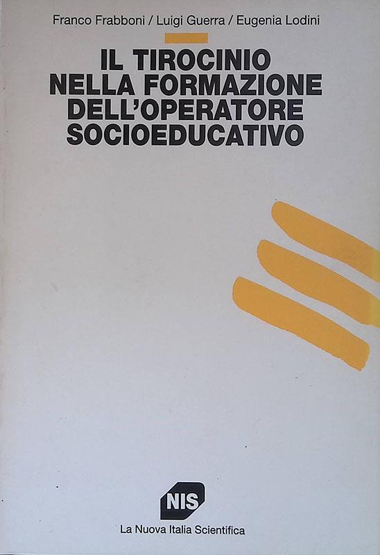 Il tirocinio nella formazione dell'operatore socioeducativo