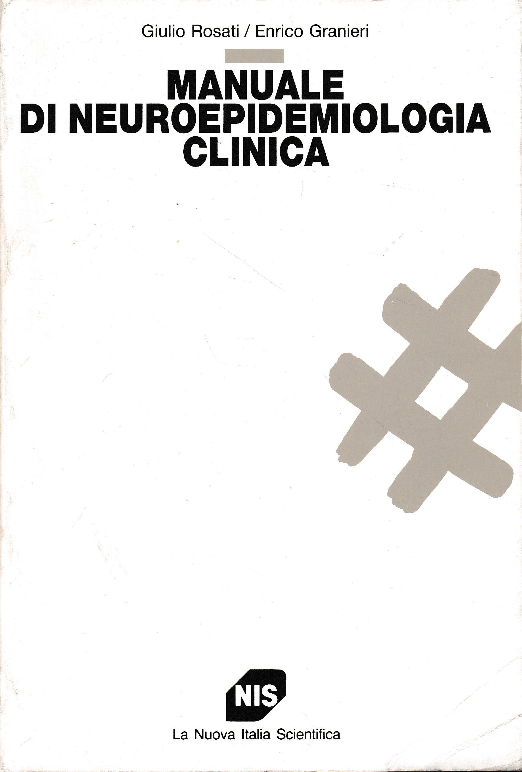 Manuale di neuroepidemiologia clinica