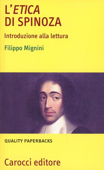 L'etica di Spinoza - Filippo Mignini - copertina