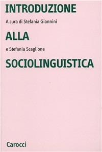 Introduzione alla sociolinguistica - copertina