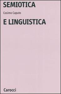 Libro Semiotica e linguistica Cosimo Caputo