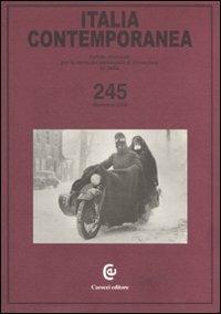 Italia contemporanea. Vol. 245 - copertina