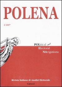 Polena. Rivista italiana di analisi elettorale (2007). Vol. 2 - copertina