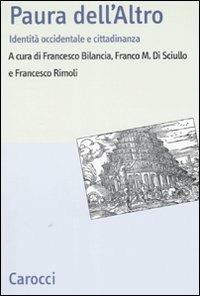 Paura dell'altro. Identità occidentale e cittadinanza - copertina