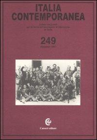 Italia contemporanea. Vol. 249 - copertina