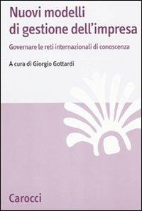 Nuovi modelli di gestione dell'impresa - Giorgio Gottardi - copertina