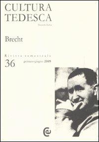Cultura tedesca. Vol. 36: Brecht - copertina
