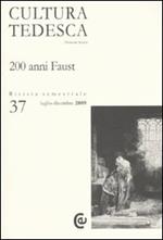 Cultura tedesca. Vol. 37: 200 anni Faust.