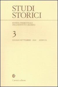Studi storici (2010). Vol. 3 - copertina