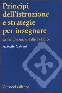 Principi dell'istruzione e strategie per insegnare. Criteri per una didattica efficace - Antonio Calvani - copertina