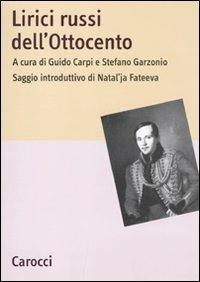 Lirici russi dell'Ottocento. Testo russo a fronte. Ediz. critica - copertina