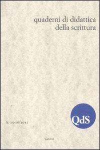 QdS. Quaderni di didattica della scrittura vol. 15-16 (2011) - copertina