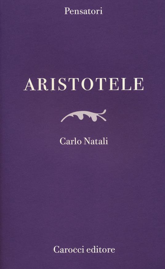 Aristotele - Carlo Natali - copertina