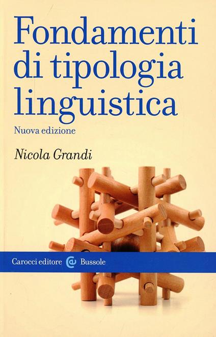 Fondamenti di tipologia linguistica - Nicola Grandi - copertina