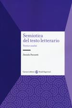 Semiotica del testo letterario. Teoria e analisi