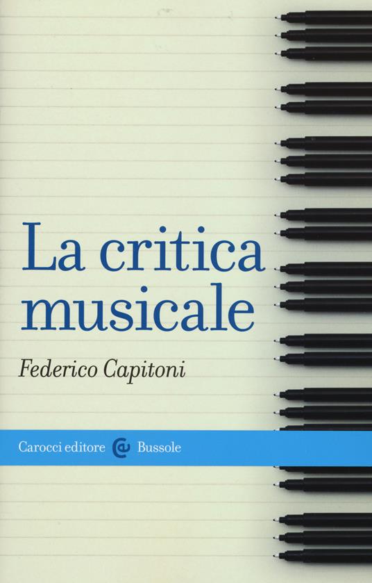 La critica musicale - Federico Capitoni - copertina