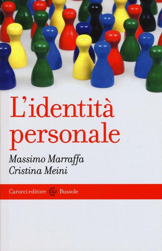 L'identità personale - Massimo Marraffa,Cristina Meini - copertina