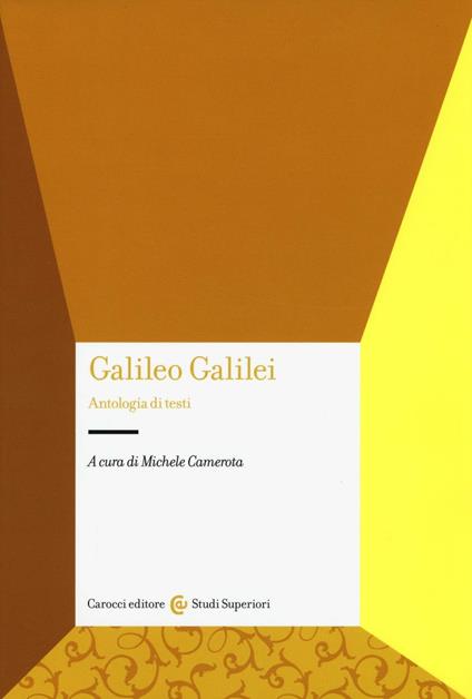 Galileo Galilei. Antologia di testi - copertina