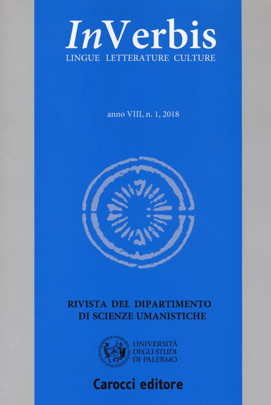 Inverbis. Lingue letterature culture (2018). Vol. 1: Translating the margin: lost voices in aesthetic discourse. - copertina