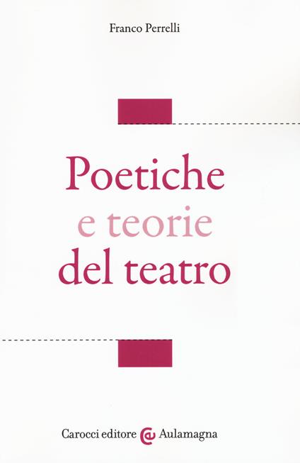 Poetiche e teorie del teatro - Franco Perrelli - copertina