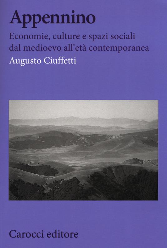 Appennino. Economie, culture e spazi sociali dal Medioevo all'età contemporanea - Augusto Ciuffetti - copertina