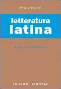 Letteratura latina-Civiltà latina - copertina