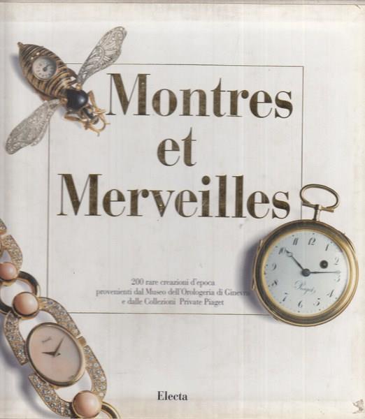 Montres et Merveilles. Ediz. francese e italiana - copertina