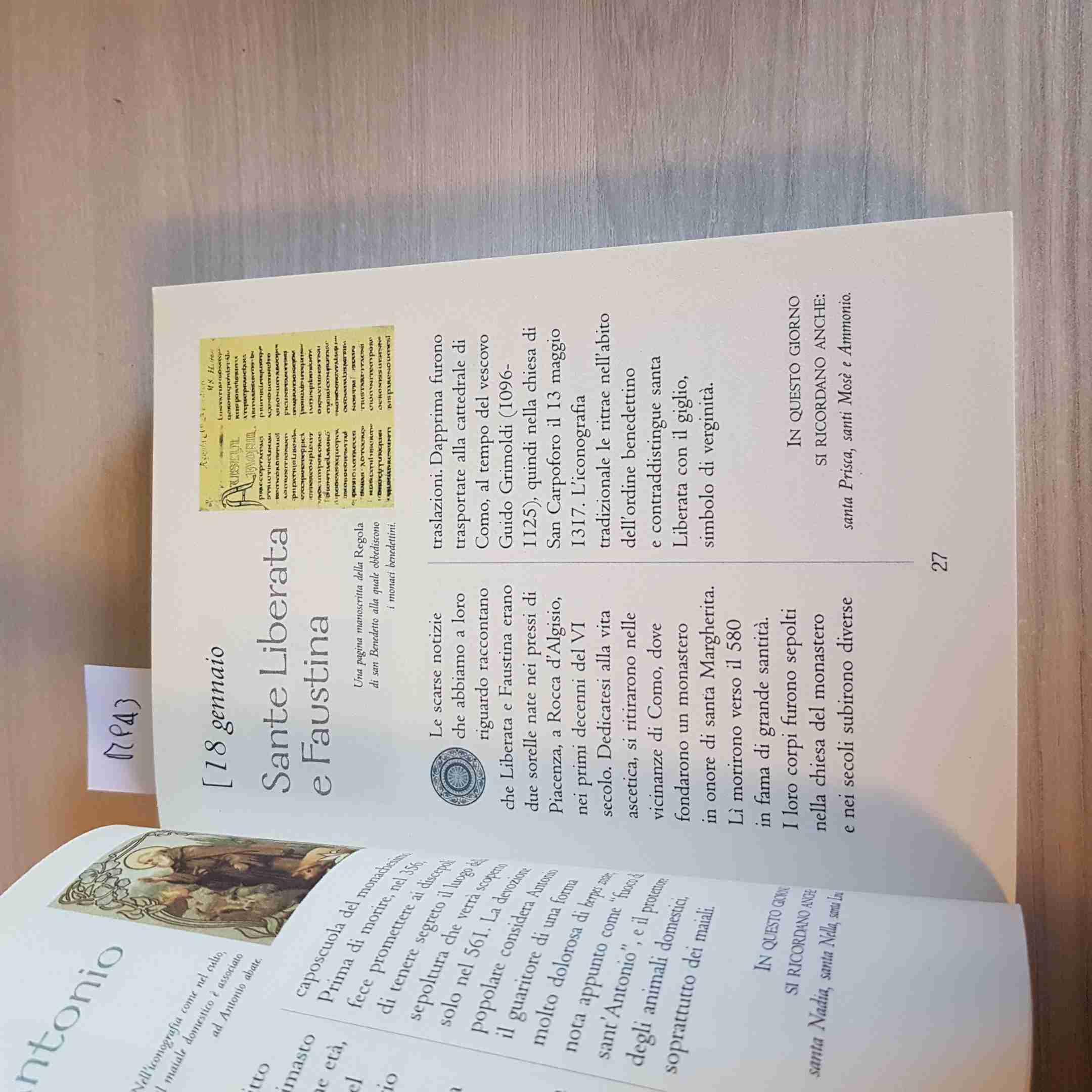 Santi per 365 giorni