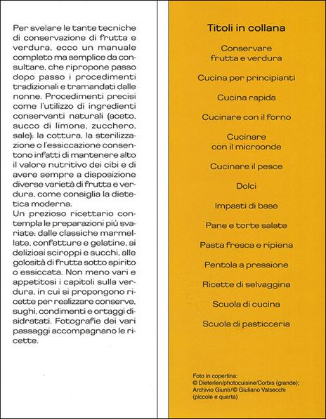 Conservare frutta e verdura - 4