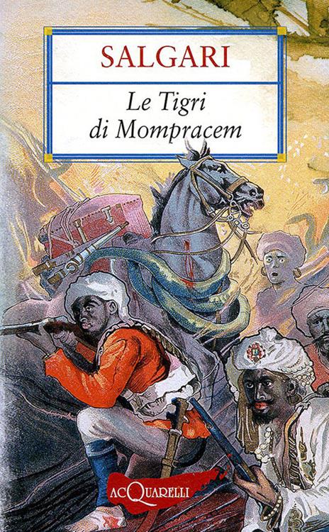 Le tigri di Mompracem - Emilio Salgari - copertina