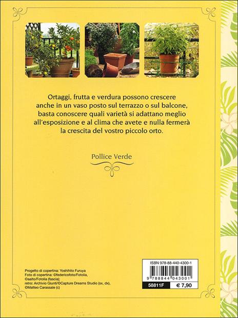 L'orto sul balcone. Organizzazione e coltivazione - 4