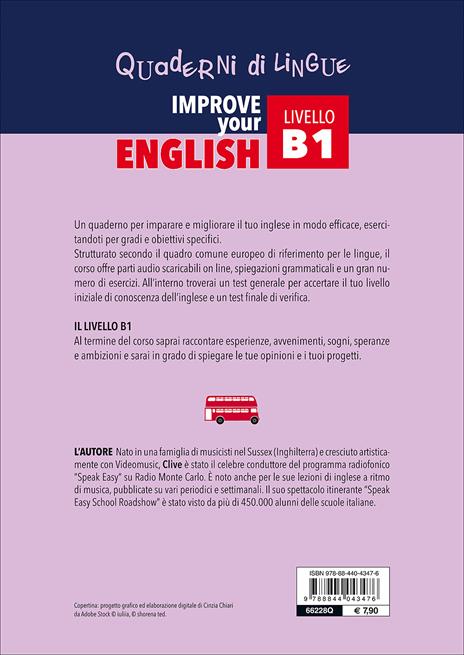 Improve your English. Livello B1. Con Contenuto digitale per download - Clive Malcolm Griffiths - 2