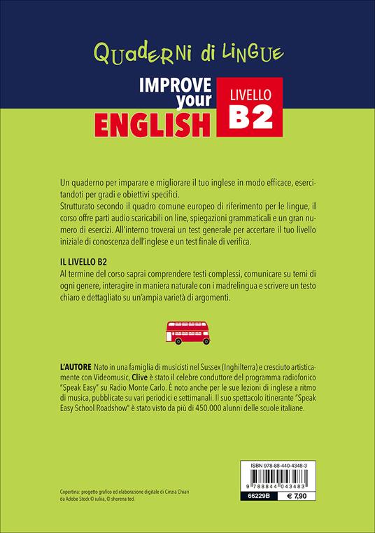 Improve your English. Livello B2. Con Contenuto digitale per download -  Clive Malcolm Griffiths - Libro - Demetra - Scuola di inglese