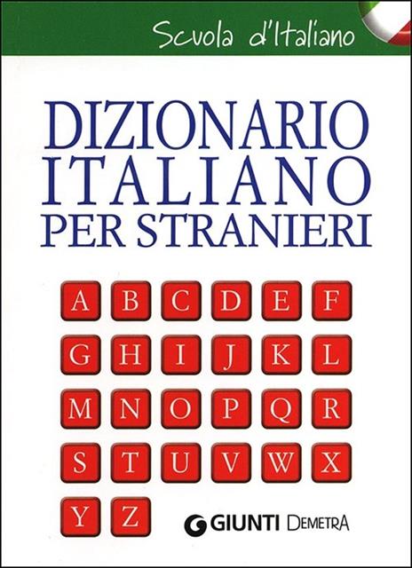 Dizionario italiano per stranieri - copertina