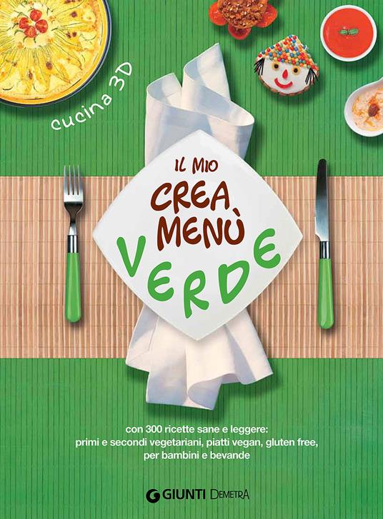 Il mio crea menù verde - copertina