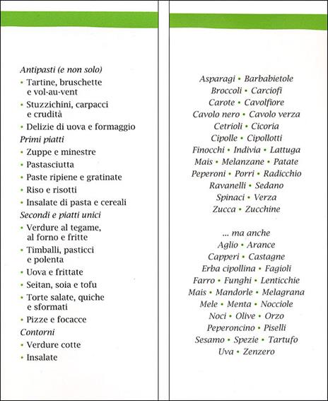 Il ricettario dell'orto. Primi, secondi, piatti unici, insalate e... - 7