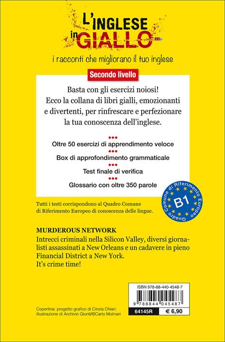 Murderous Network. I racconti che migliorano il tuo inglese! Secondo livello - Gina Billy,Timothy Woods Palma - 2