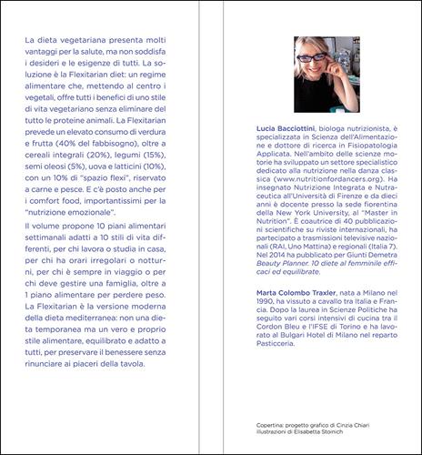 Flexitarian diet. La dieta flessibile - Lucia Bacciottini,Marta Colombo Traxler - 2