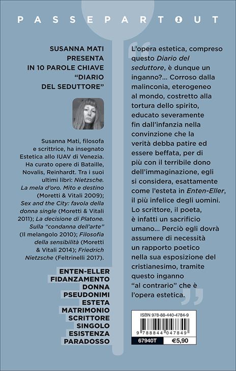 Diario del seduttore - Søren Kierkegaard - 2