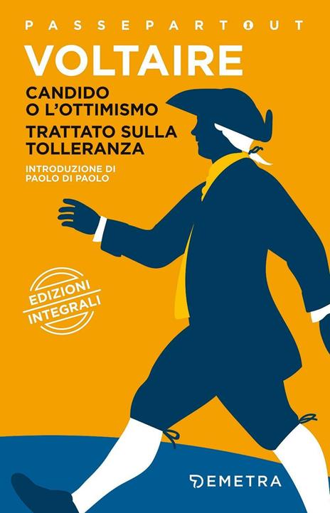 Candido o l'ottimismo-Trattato sulla tolleranza - Voltaire - copertina